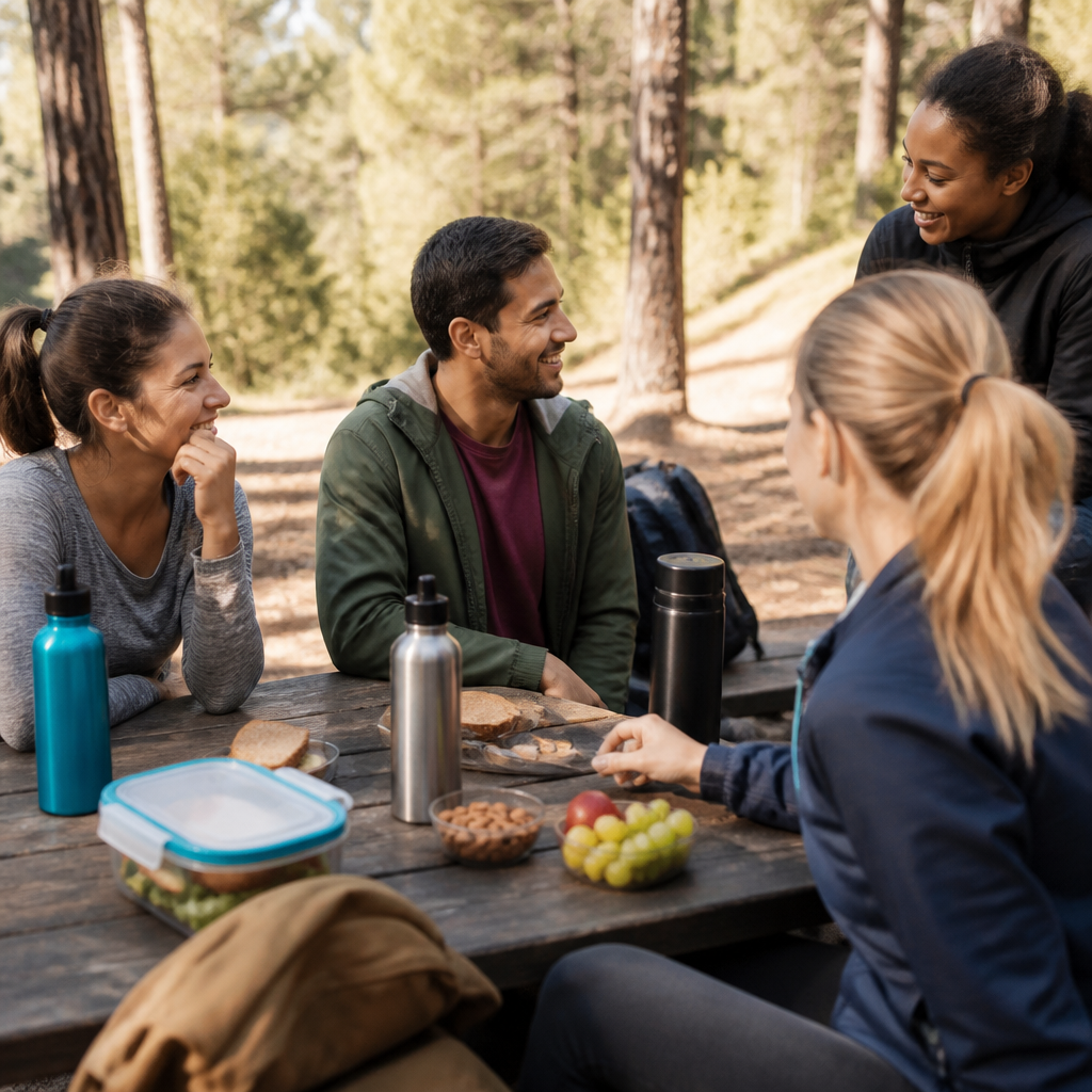 תזונה ואנרגיה ליום פעילות בטבע לפני יום גיבוש